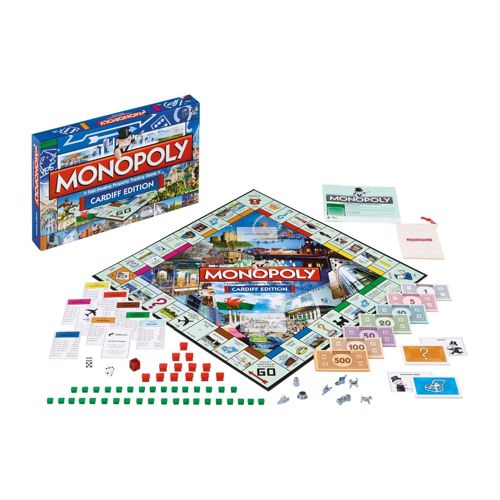 Настольная игра Monopoly: Cardiff Winning Moves настольная игра monopoly one piece winning moves