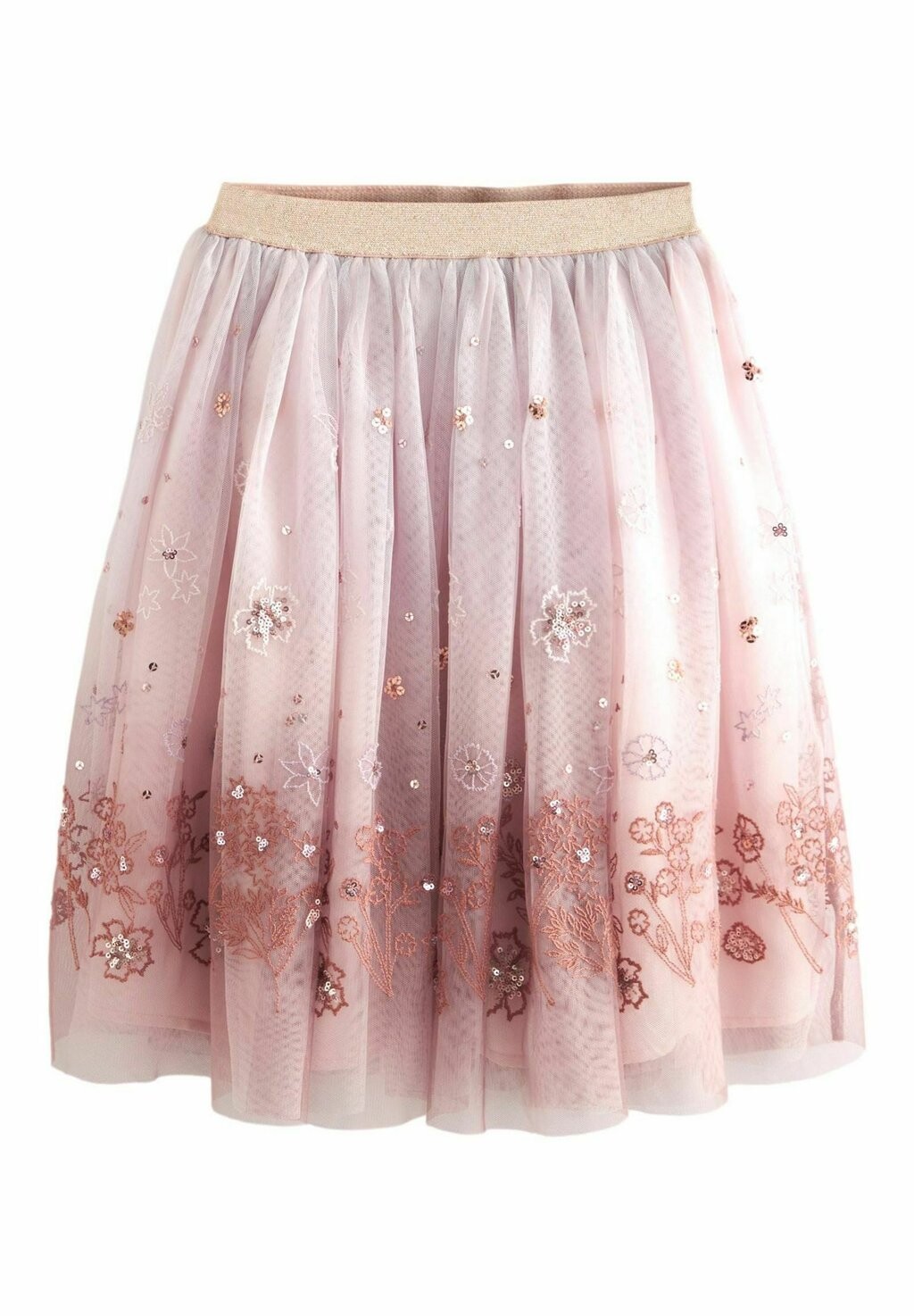 

Юбка А-силуэта EMBELLISHED MIDI REGULAR FIT Next, цвет pink orange