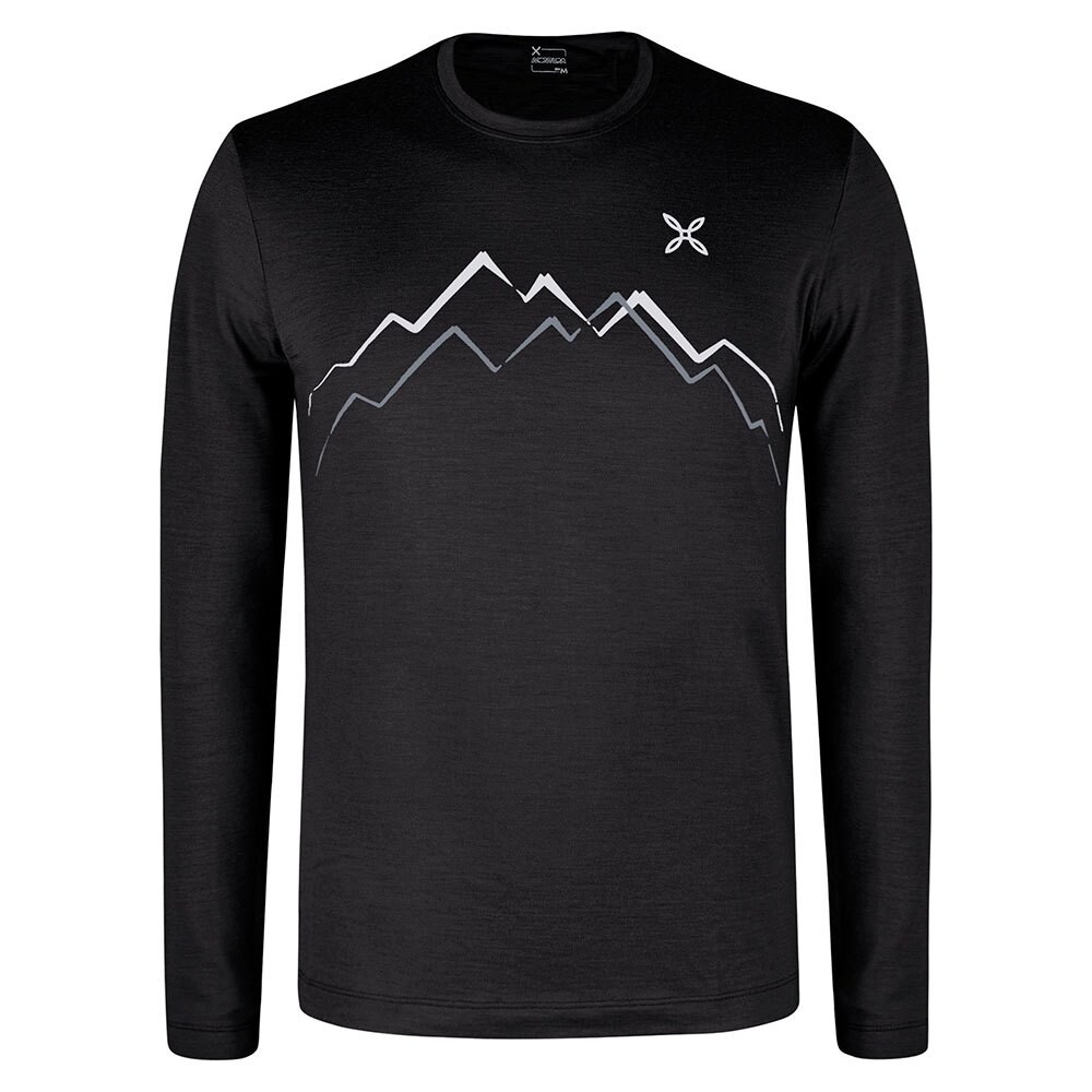 

Флис Montura Merino Skyline, черный