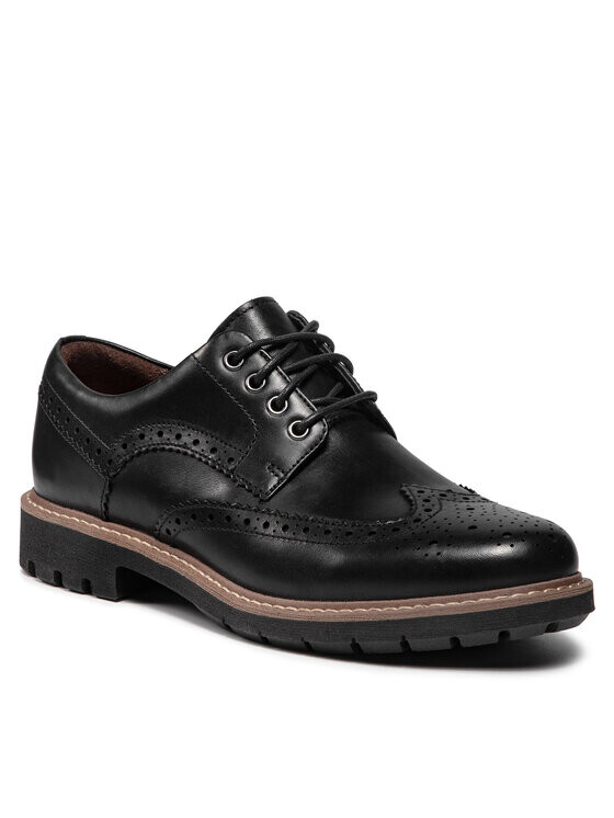 

Полуботинки Clarks, черный