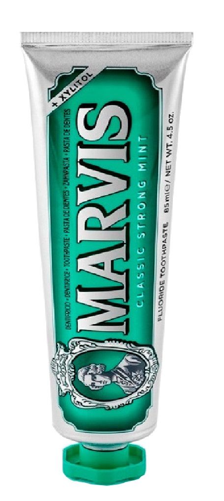 цена Marvis Classic Strong Mint Зубная паста, 85 ml