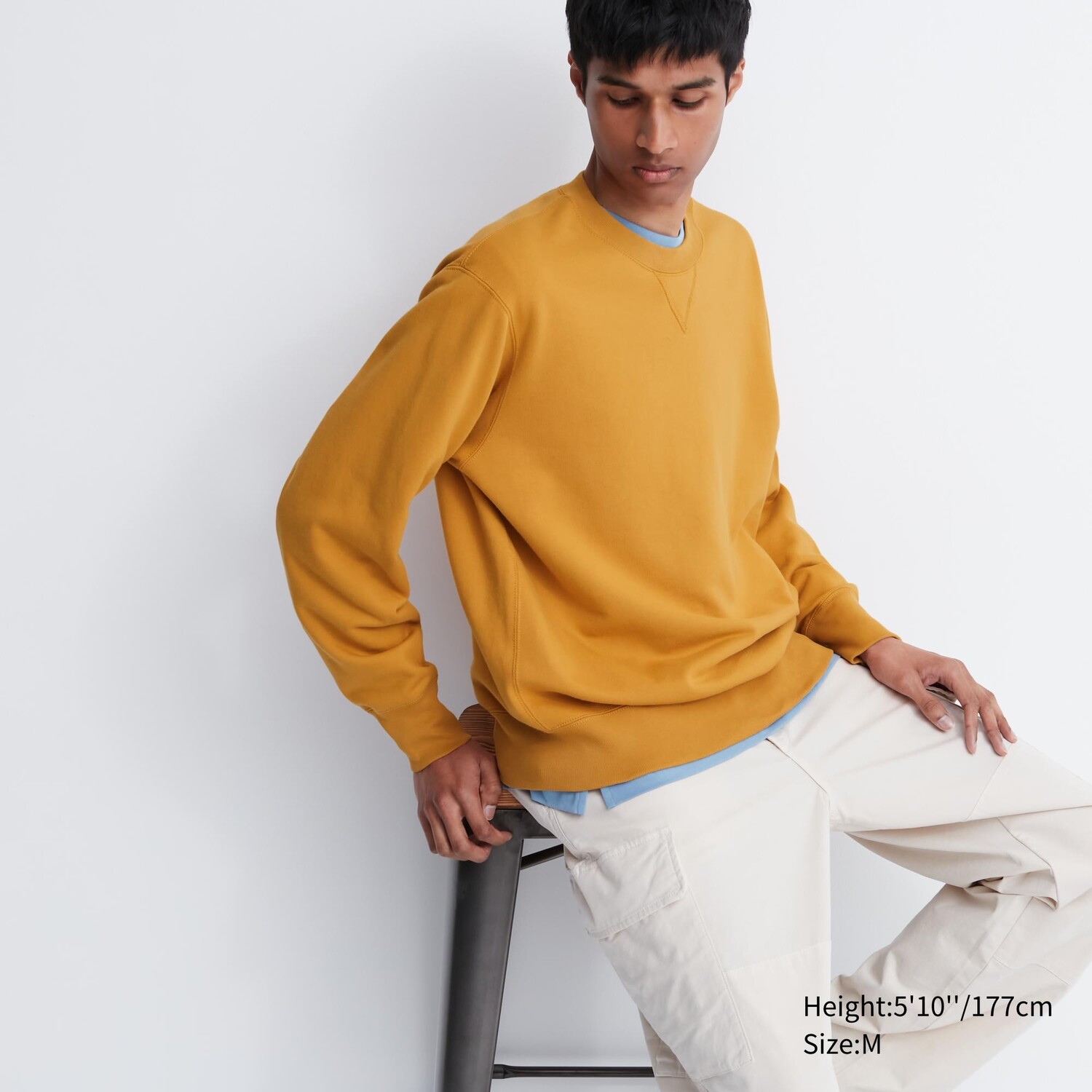 

Фуфайка Uniqlo, желтый