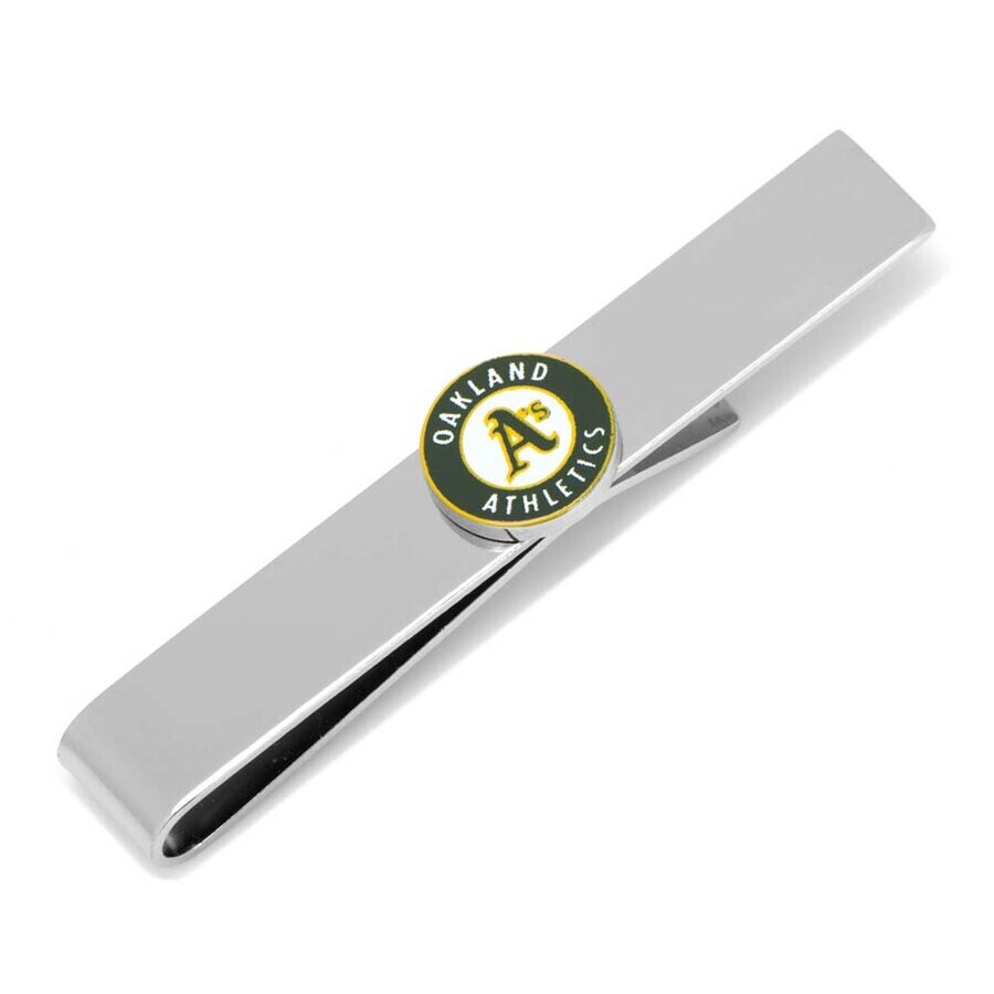 

Галстук Cufflinks Oakland Athletics, зеленый