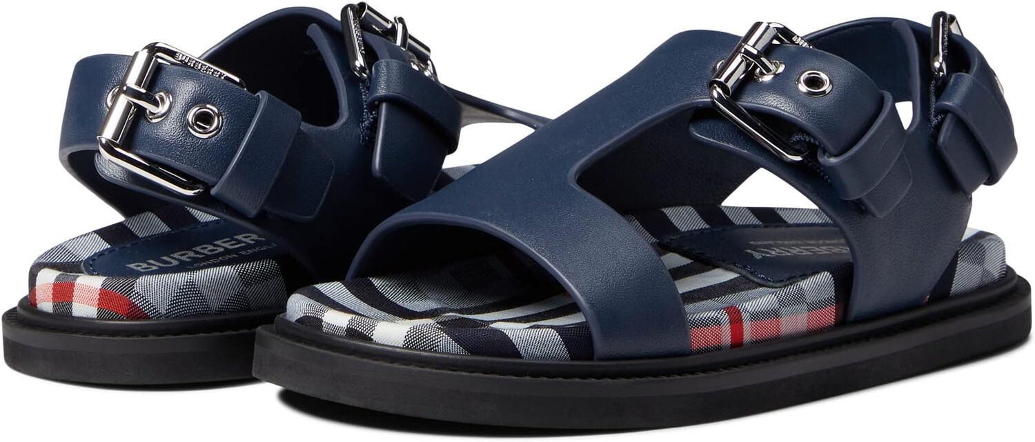 

Сандалии на плоской подошве Bertha Burberry, цвет Midnight Blue