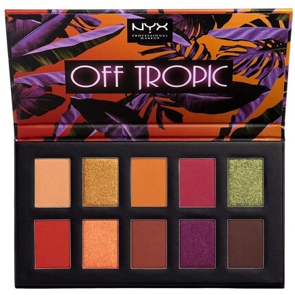 

Палетка теней Nyx Off Tropic Shifting Sand 02, Nyx Professional Makeup
