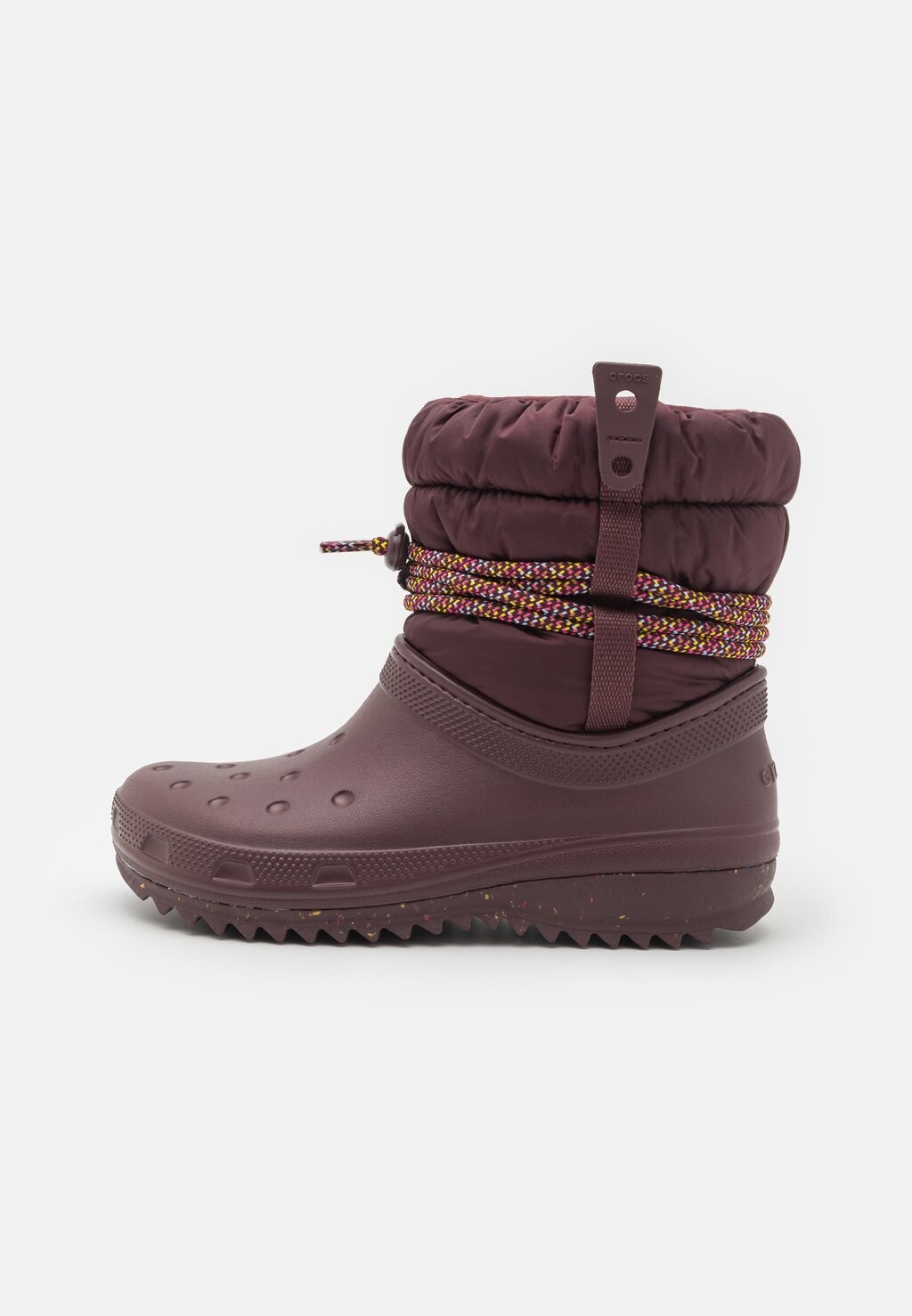 

Ботильоны Classic Neo Puff Luxe Boot Crocs, цвет dark cherry