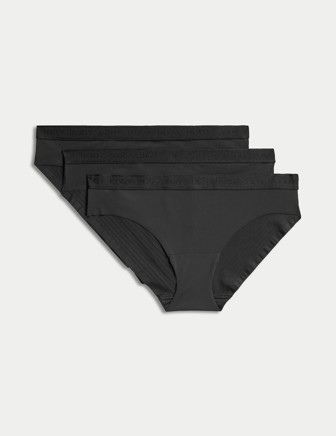 

3 шт. Бразильские трусики Body Define Body, черный