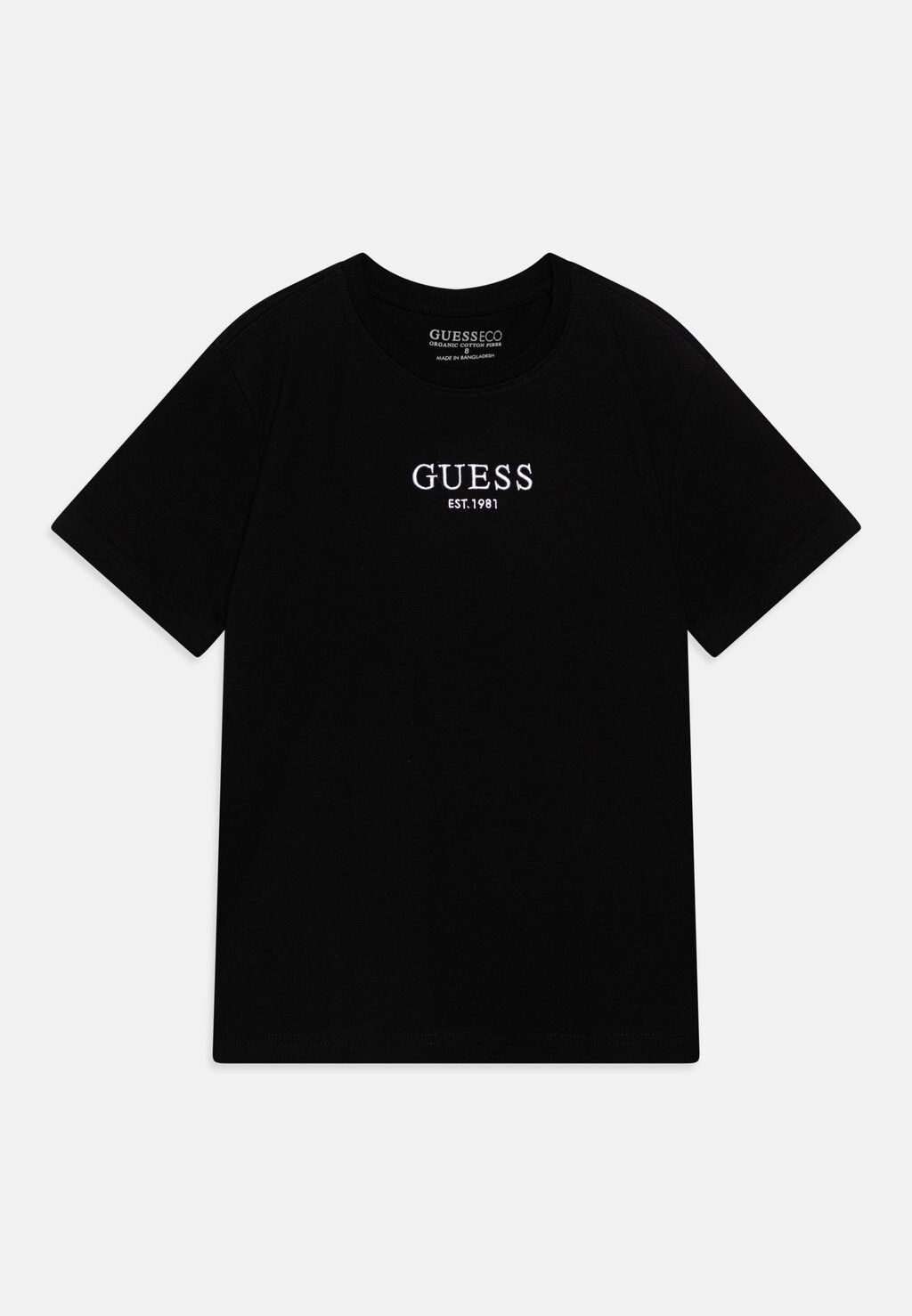 

Футболка с принтом JUNIOR UNISEX Guess, черный