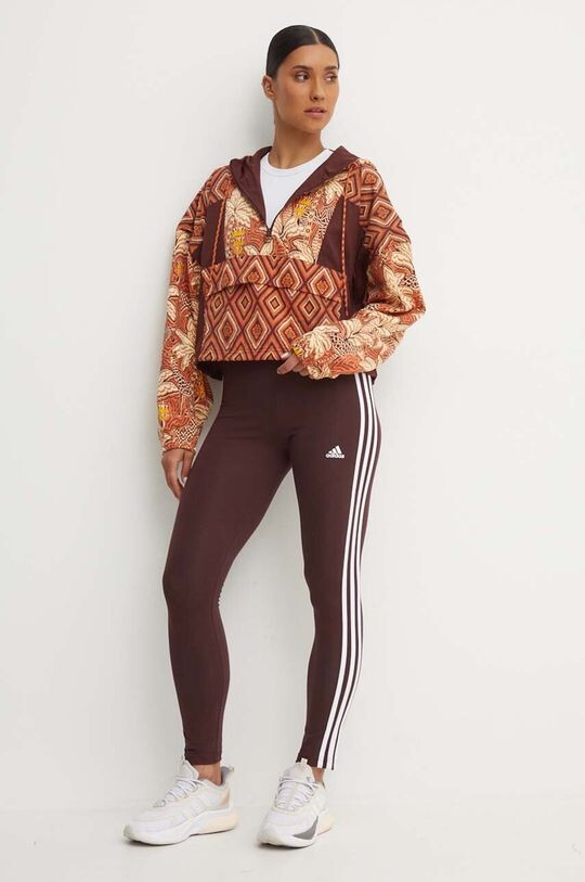 

Леггинсы основы adidas, бордовый