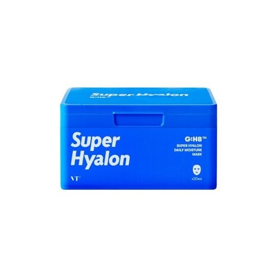 

Ежедневная увлажняющая маска Super Hyalon, набор увлажняющих тканевых масок, 30 шт. Vt Cosmetics