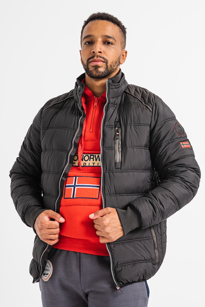 Стеганая зимняя куртка Chiraz Geo Norway, черный