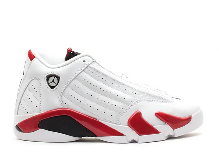 

Кроссовки AIR JORDAN 14 RETRO GS 'CANDY CANE' 2012, белый