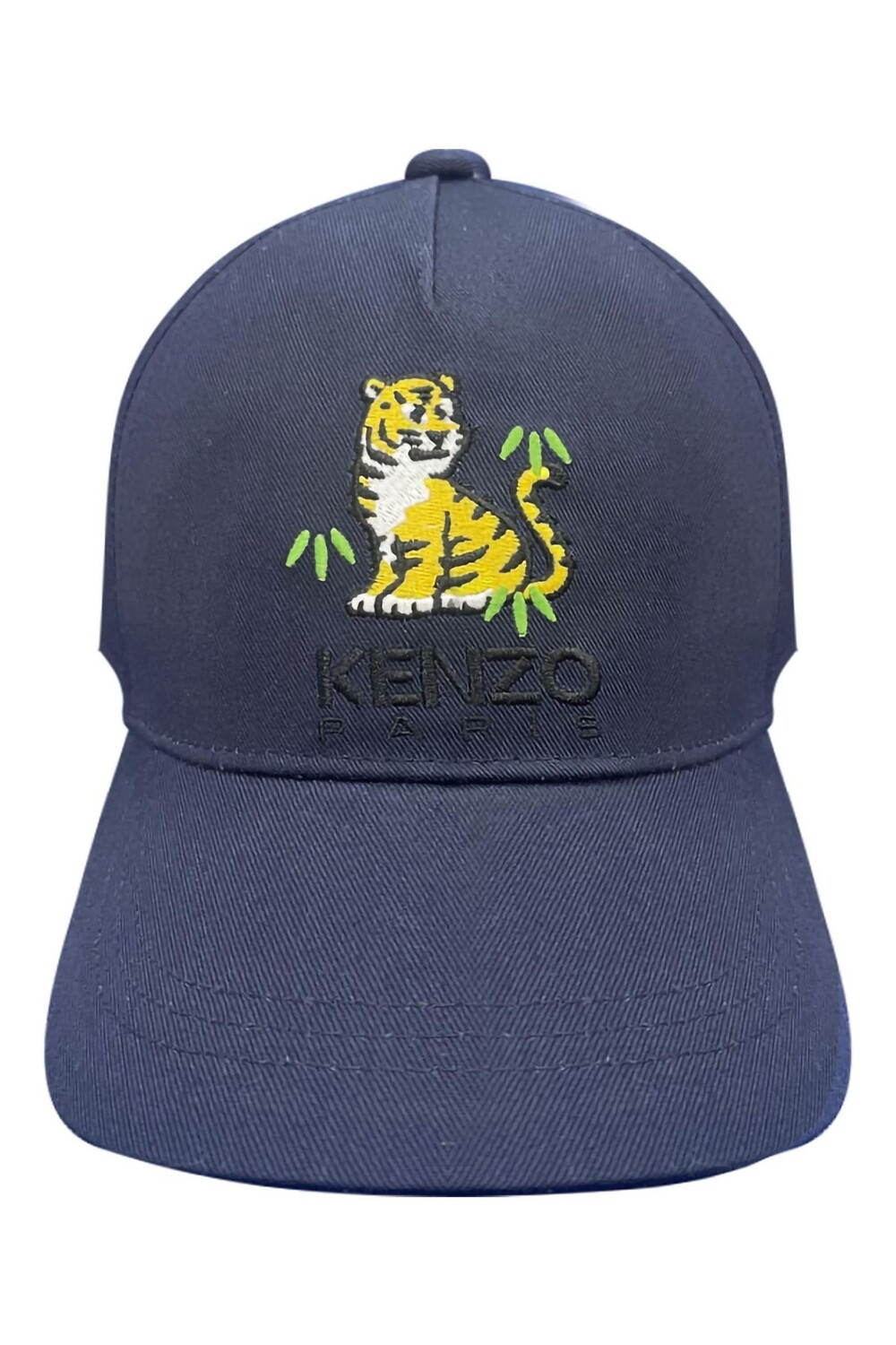 

Синяя детская шапка с логотипом тигра Kenzo, синий