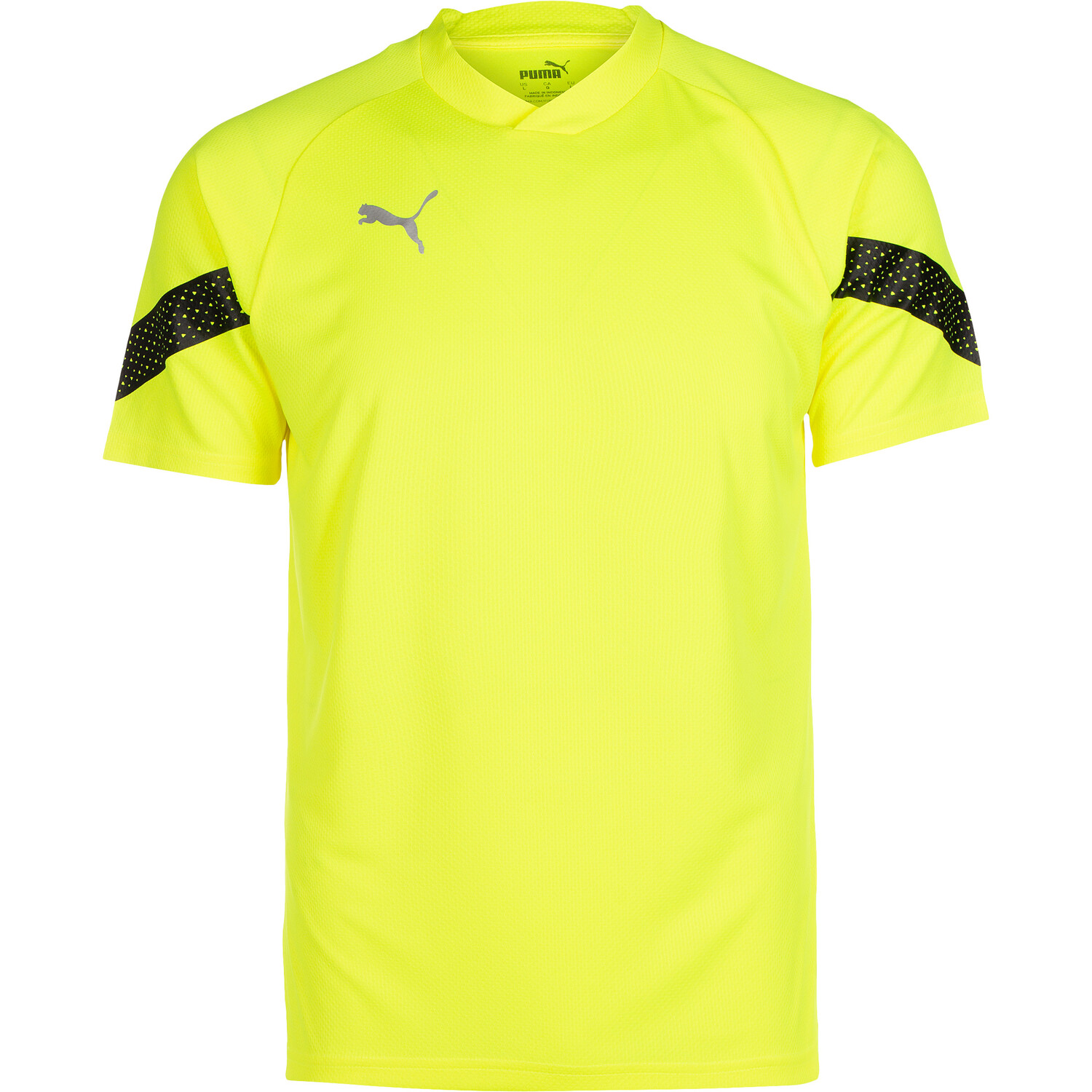 

Рубашка Puma Fußballtrikot teamFinal Training, неоновый желтый / черный