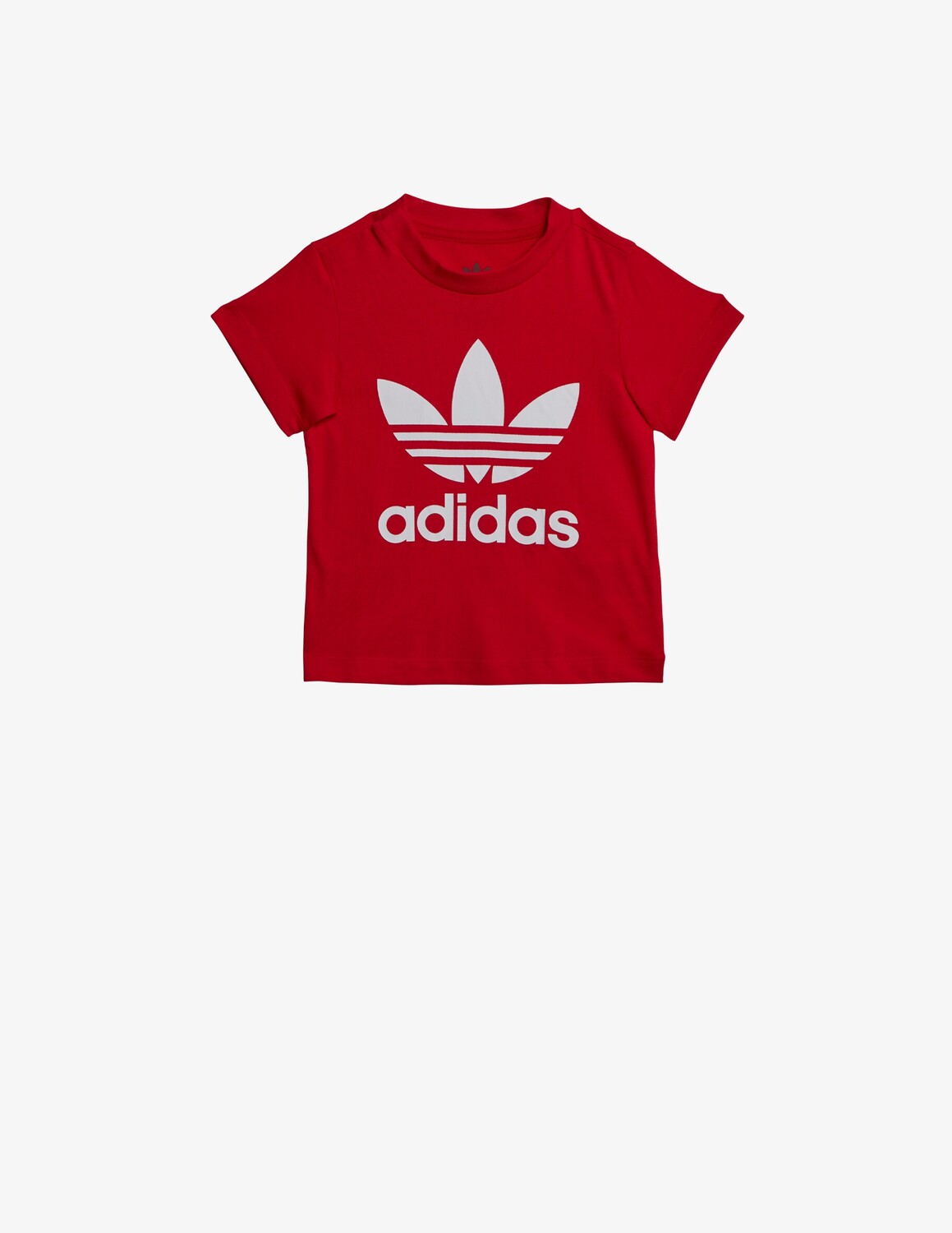 

Футболка с изображением трилистника Adidas Originals, красный