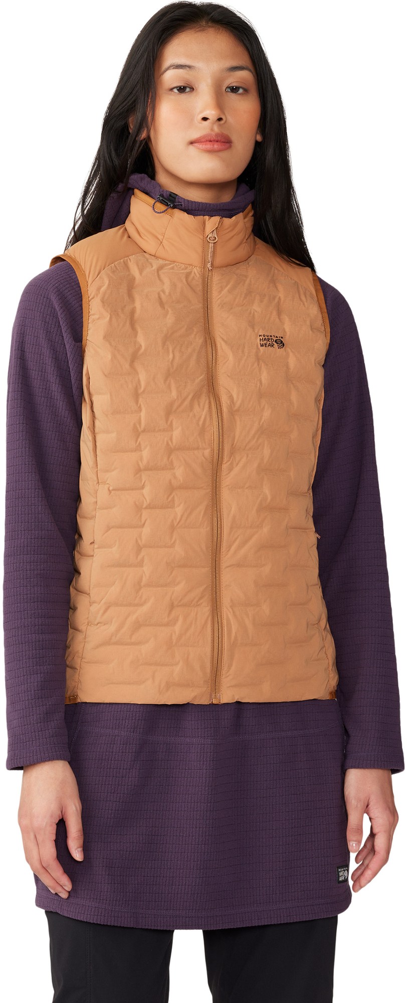 

Легкий жилет StretchDown - женский Mountain Hardwear, оранжевый