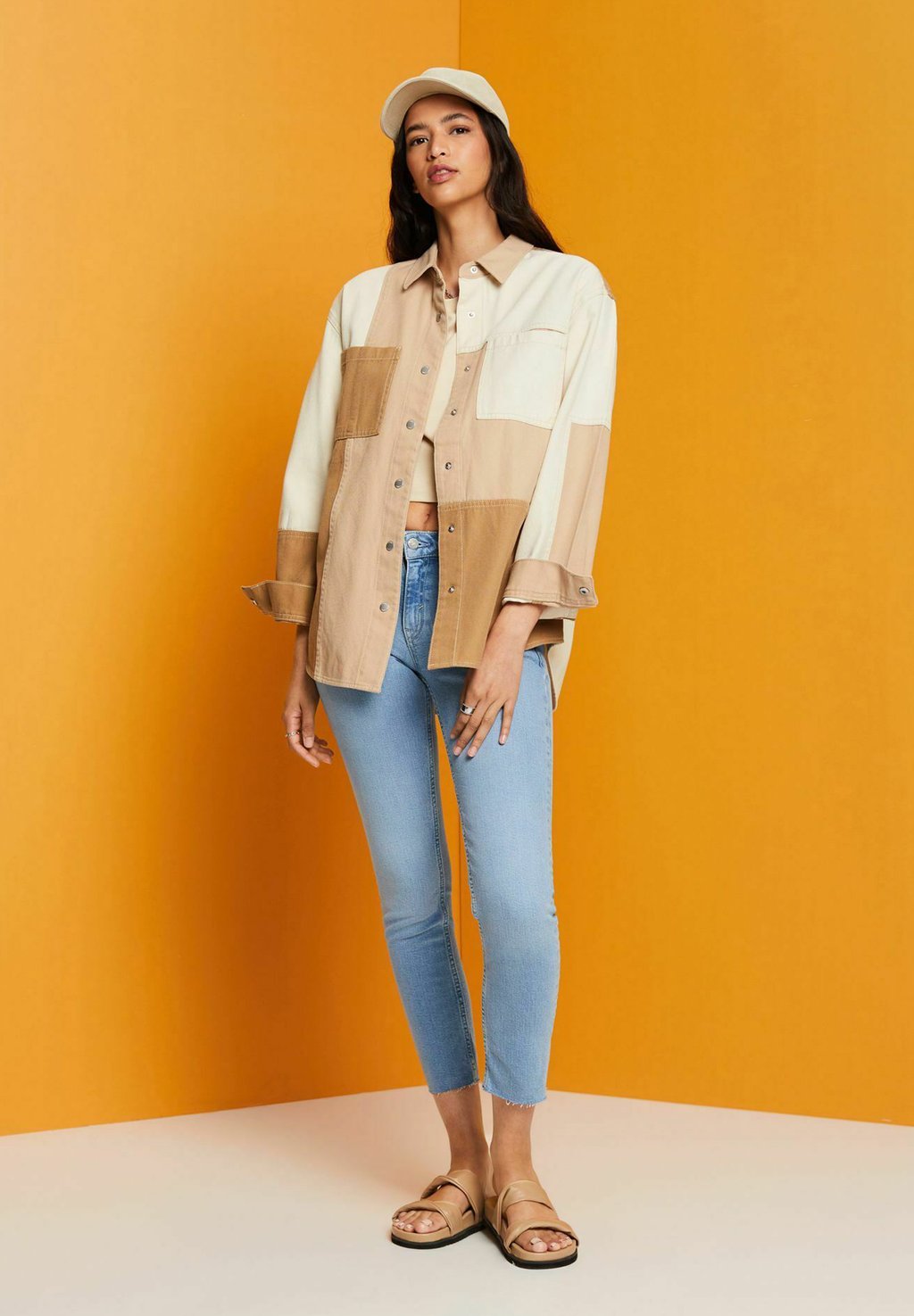 

Джинсы Skinny Fit Esprit, синий