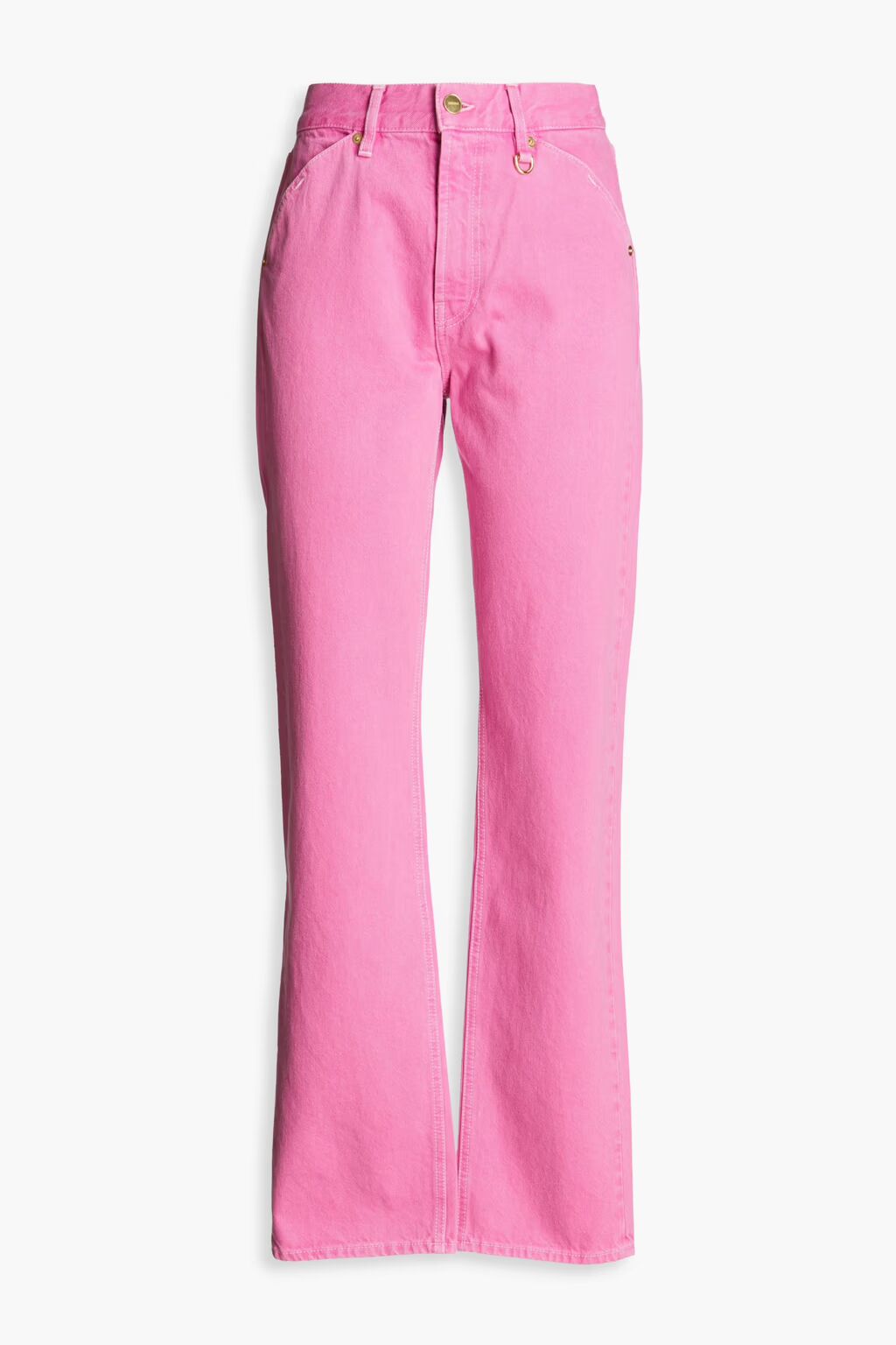 

Джинсы Yelo прямого кроя с завышенной талией Jacquemus, цвет Bubblegum