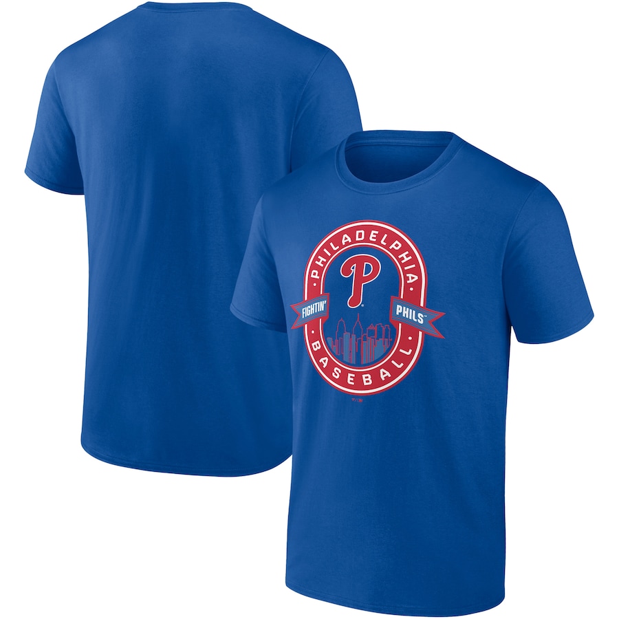 

Футболка с коротким рукавом Fanatics Branded Philadelphia Phillies, роял