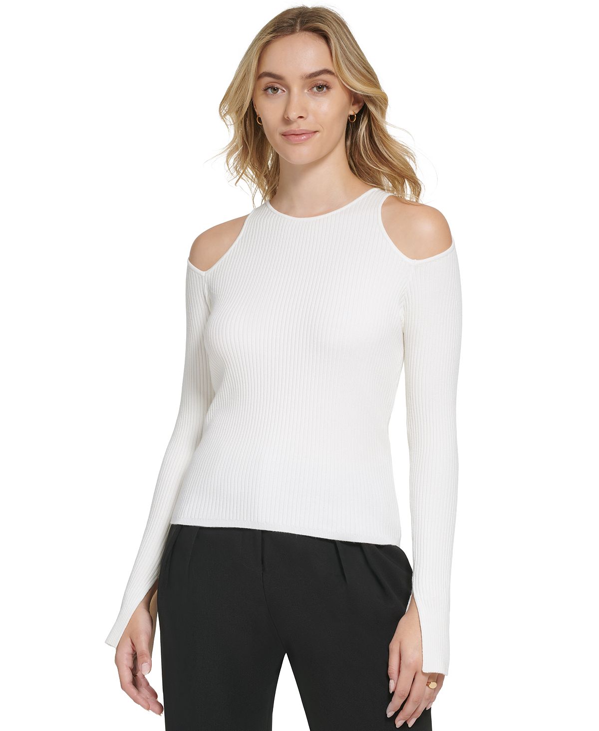 

Женский свитер X-Fit с длинными рукавами и вырезом Calvin Klein