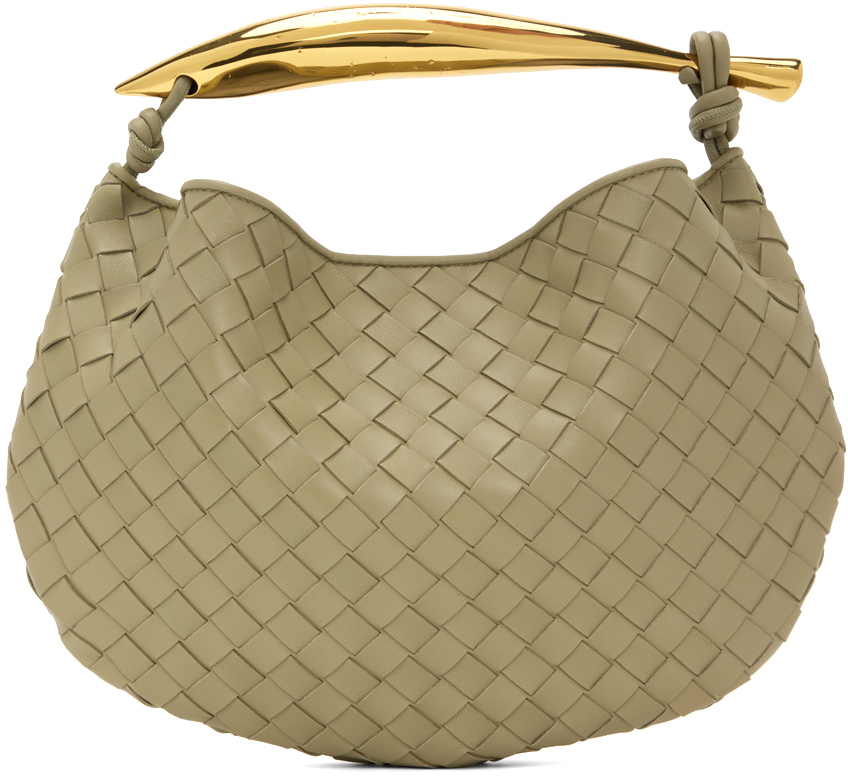 

Сумка цвета хаки сардинами Bottega Veneta