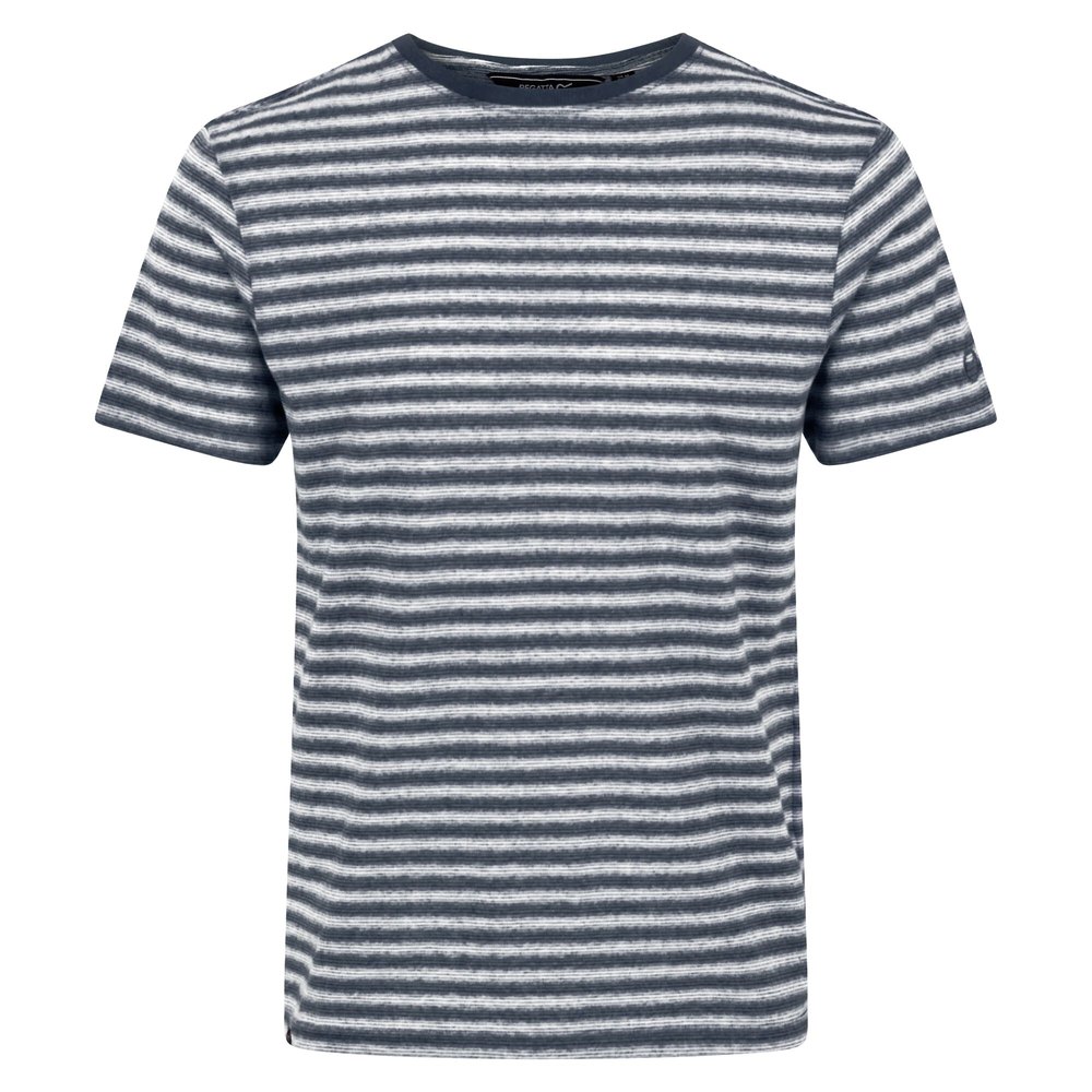 

Футболка Regatta Brayden Mini Stripe, синий