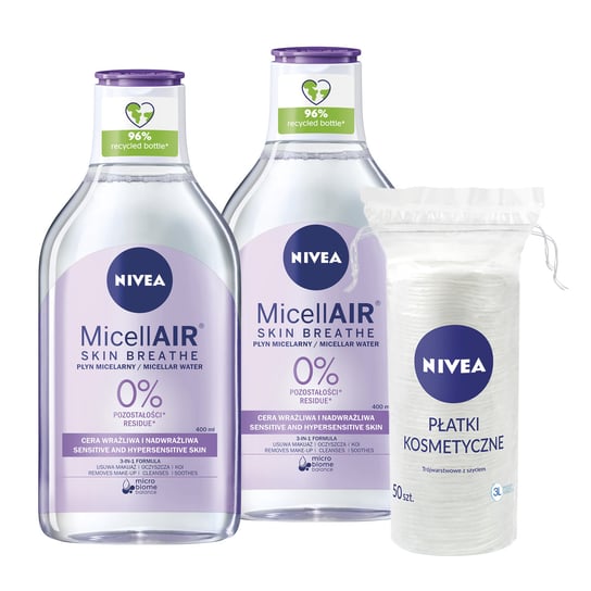 

Мицеллярный флюид для лица NIVEA для чувствительной кожи 400мл