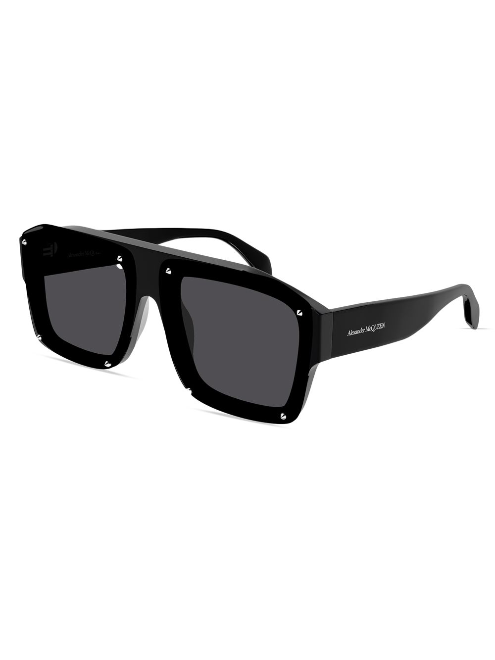 

Солнцезащитные очки Icons Am0335s-001 62MM Alexander McQueen, черный
