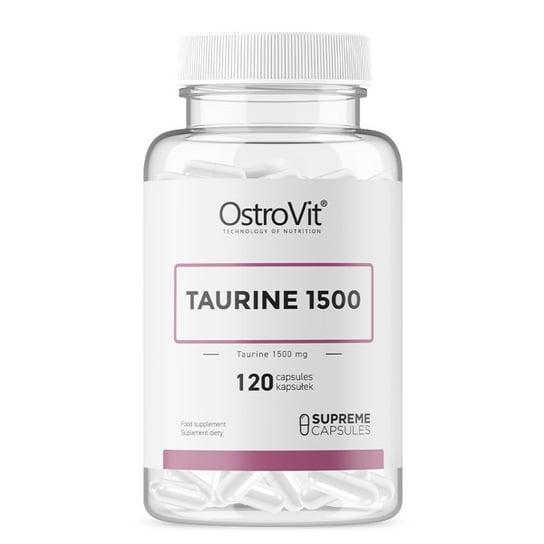 OstroVit, Таурин 1500 мг 120 капсул Таурин амино