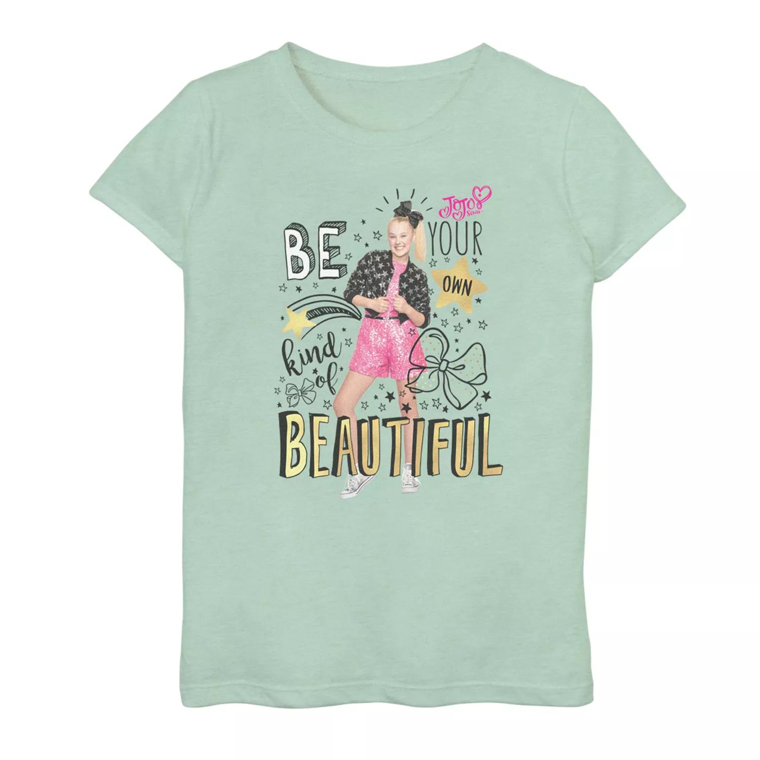 

Футболка JoJo Siwa для девочек 7–16 лет "Be Beautiful" Licensed Character