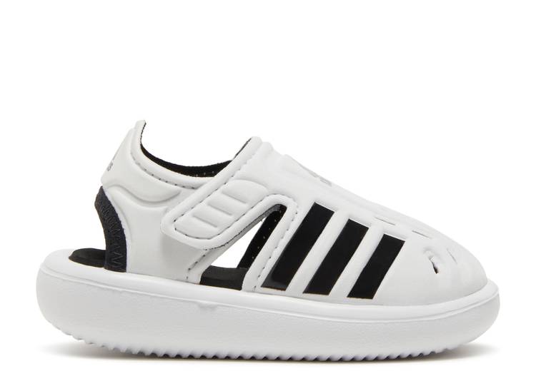 Кроссовки Adidas SUMMER CLOSED TOE WATER SANDAL I 'WHITE BLACK', белый