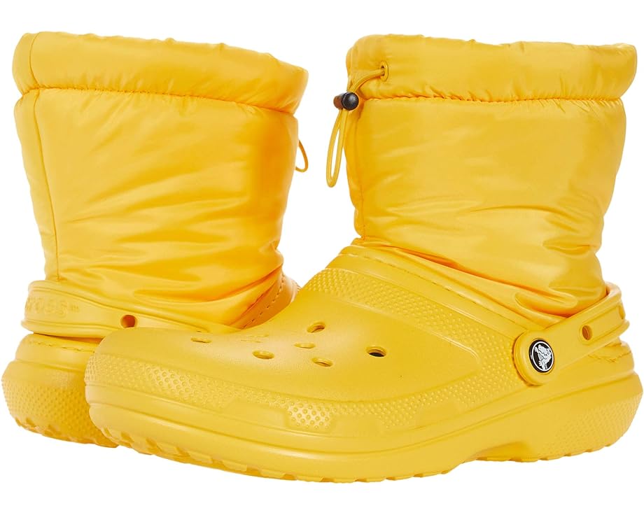 Ботинки Crocs Classic Lined Neo Puff Boot, цвет Canary/Canary canary islands 1 150 000