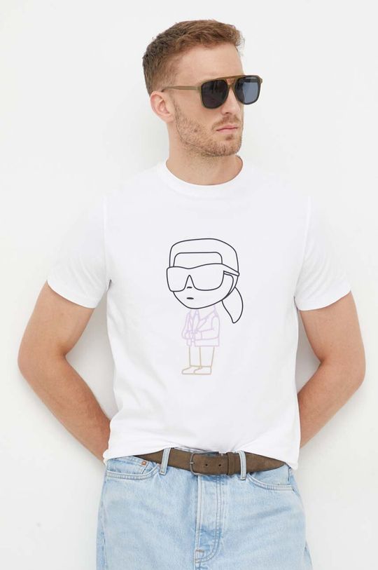 

Футболка Карла Лагерфельда Karl Lagerfeld, белый
