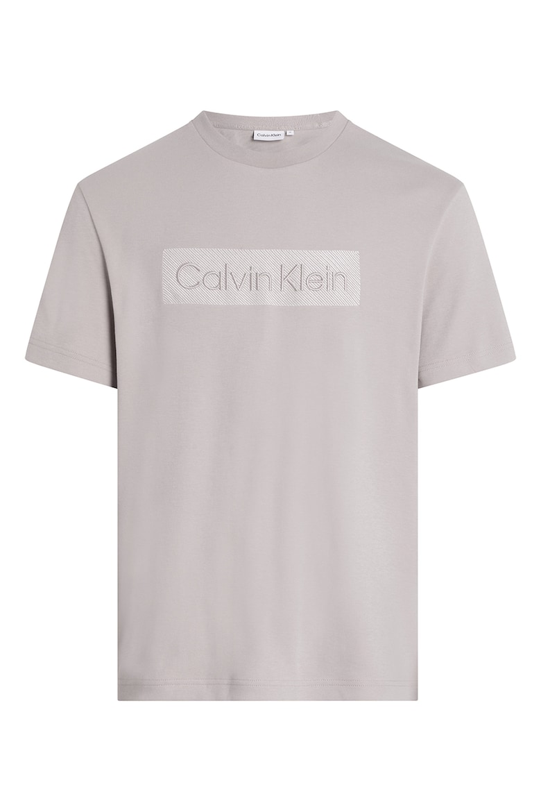 

Футболка с логотипом Calvin Klein, коричневый