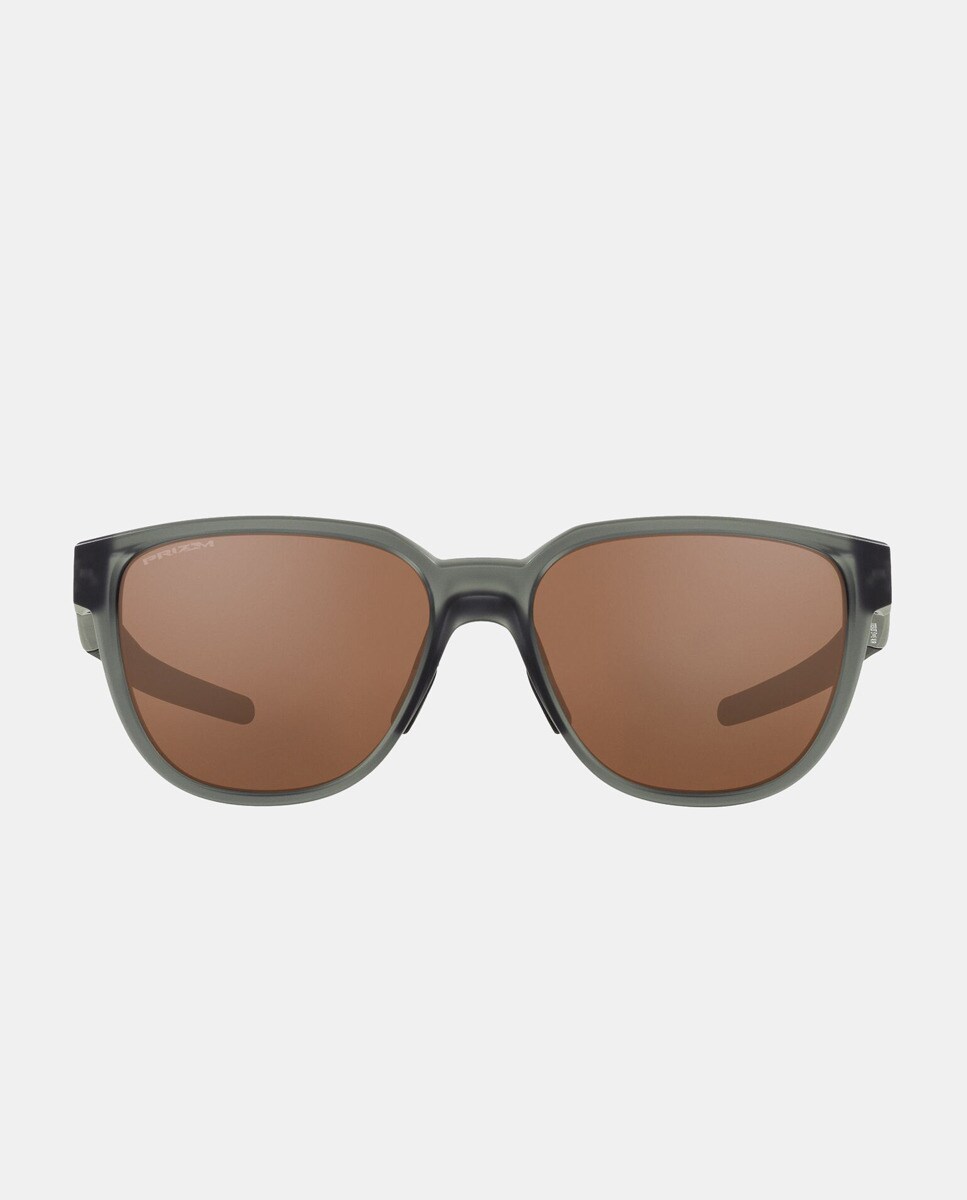 Серые квадратные мужские солнцезащитные очки Oakley, серый