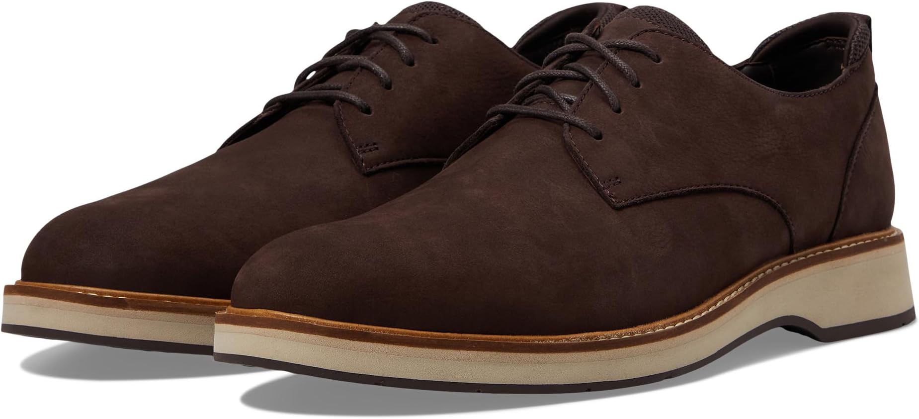 

Оксфорды Osborn Grand 360 Plain Toe Oxford Cole Haan, цвет Dark Chocolate Oat Bloodstone