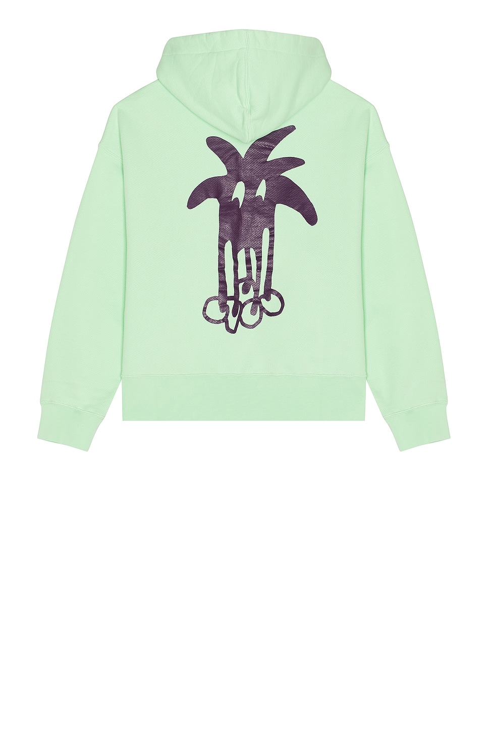 

Классическая толстовка Douby Palm Angels, цвет Light Green & Purple