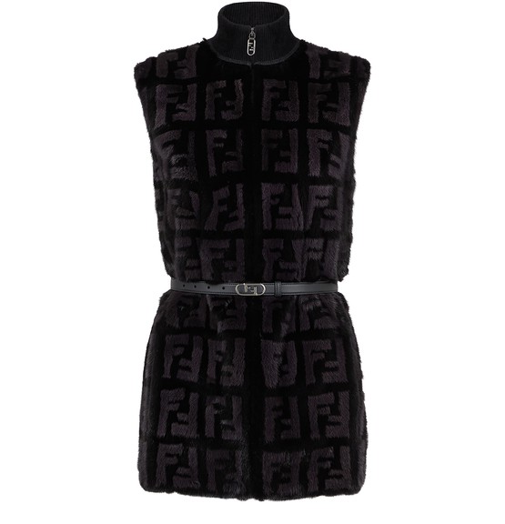

Жилет Fendi, черный