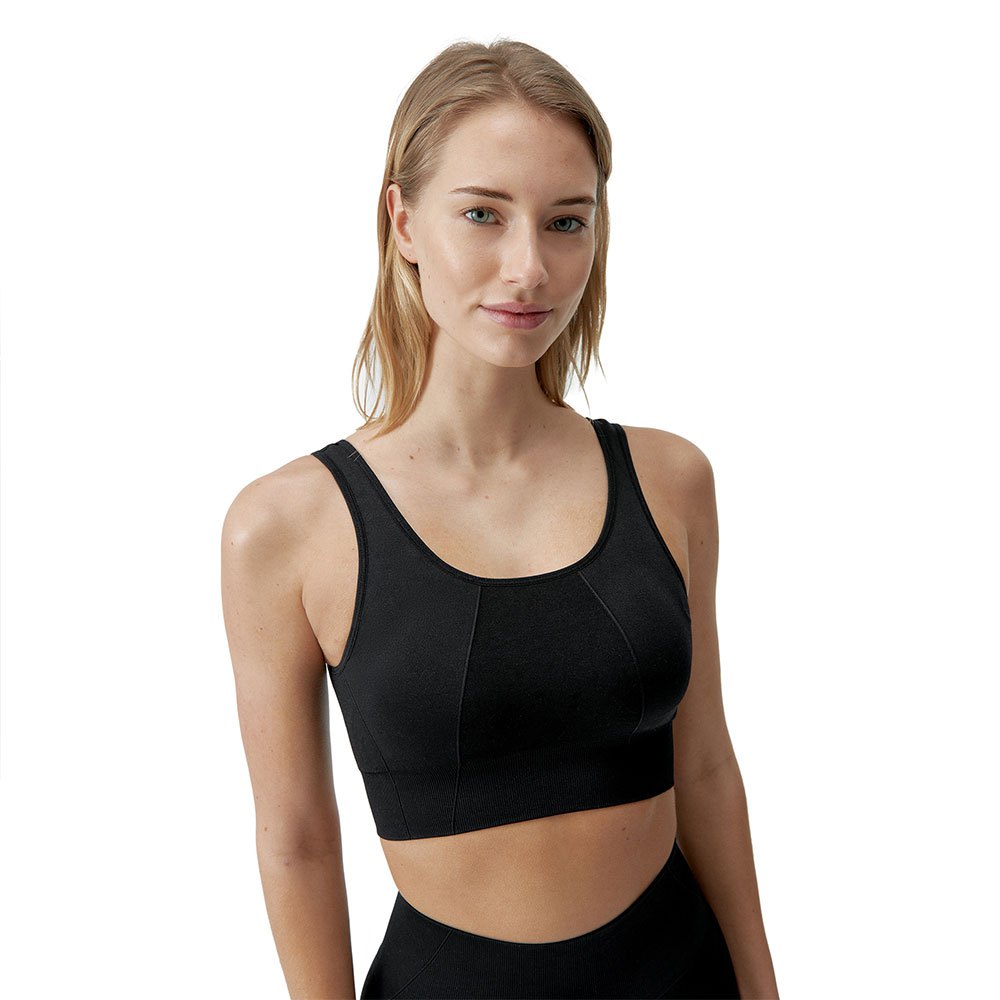 

Спортивный топ Born Living Yoga Akira Medium-High Support, черный