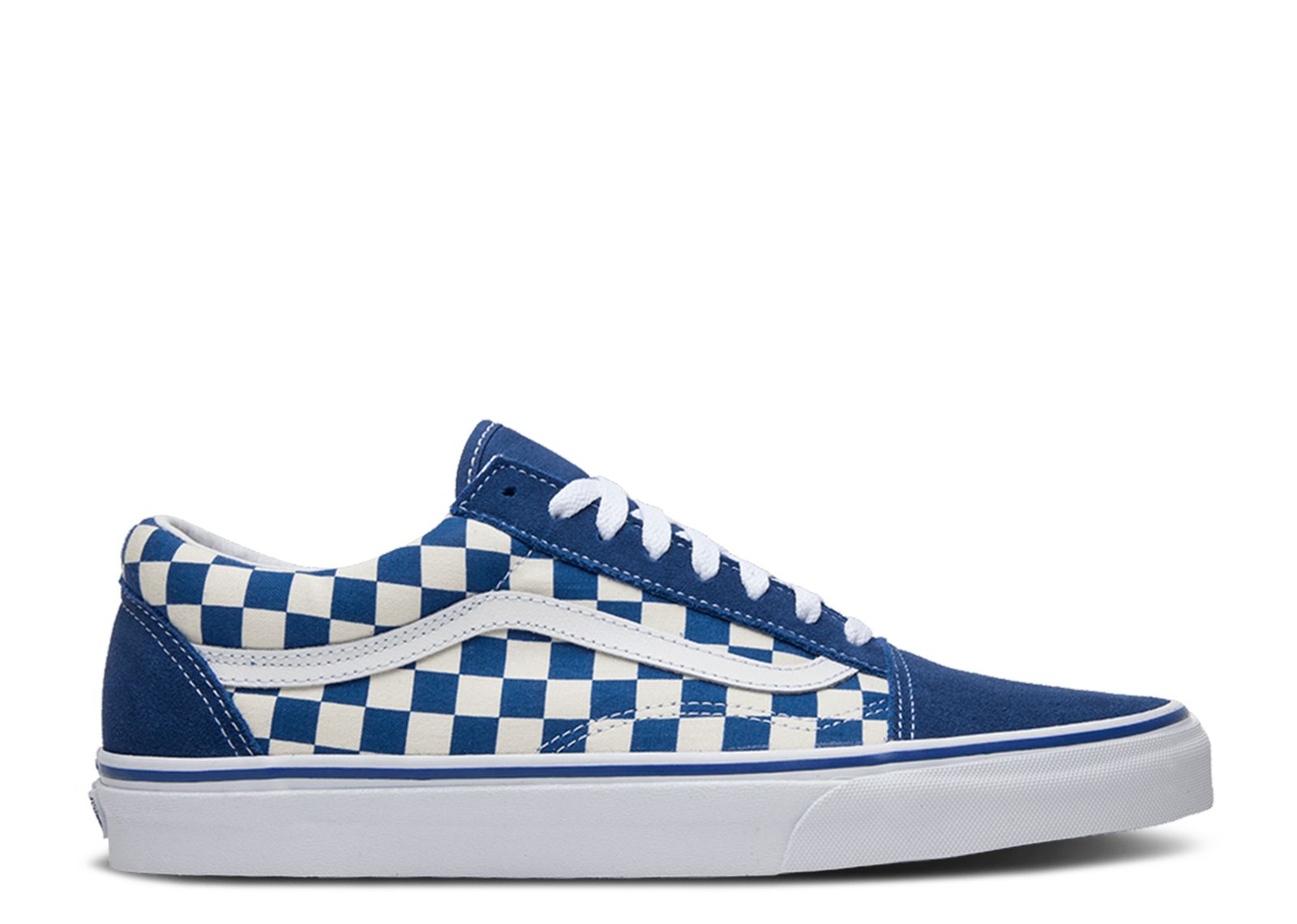 

Кроссовки Vans Old Skool 'Blue Checkerboard', синий