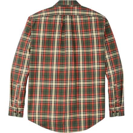 Легкая рубашка Alaskan Guide мужская Filson, цвет Silver Pine/Burnt Red