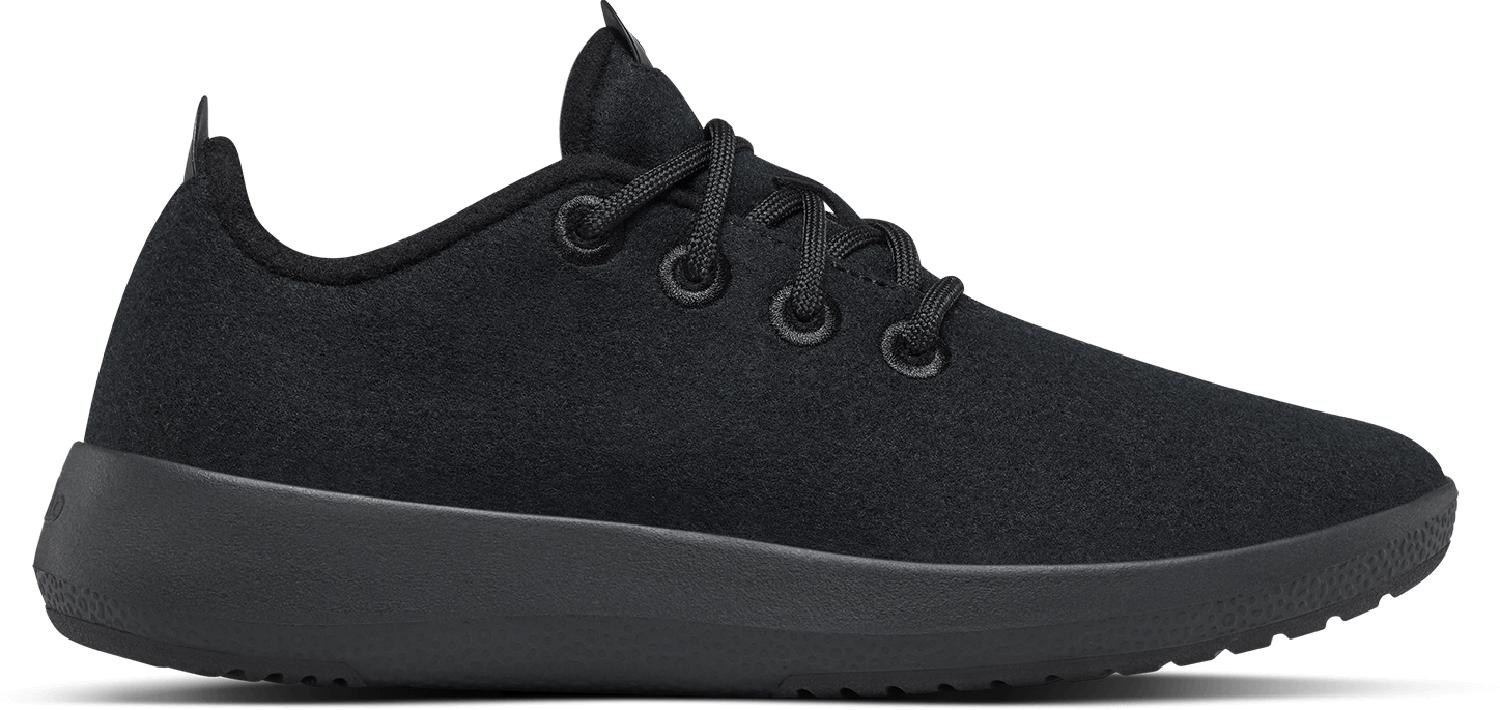 Шерстяные кроссовки для бега – мужские Allbirds, черный кроссовки allbirds wool pipers true black white sole