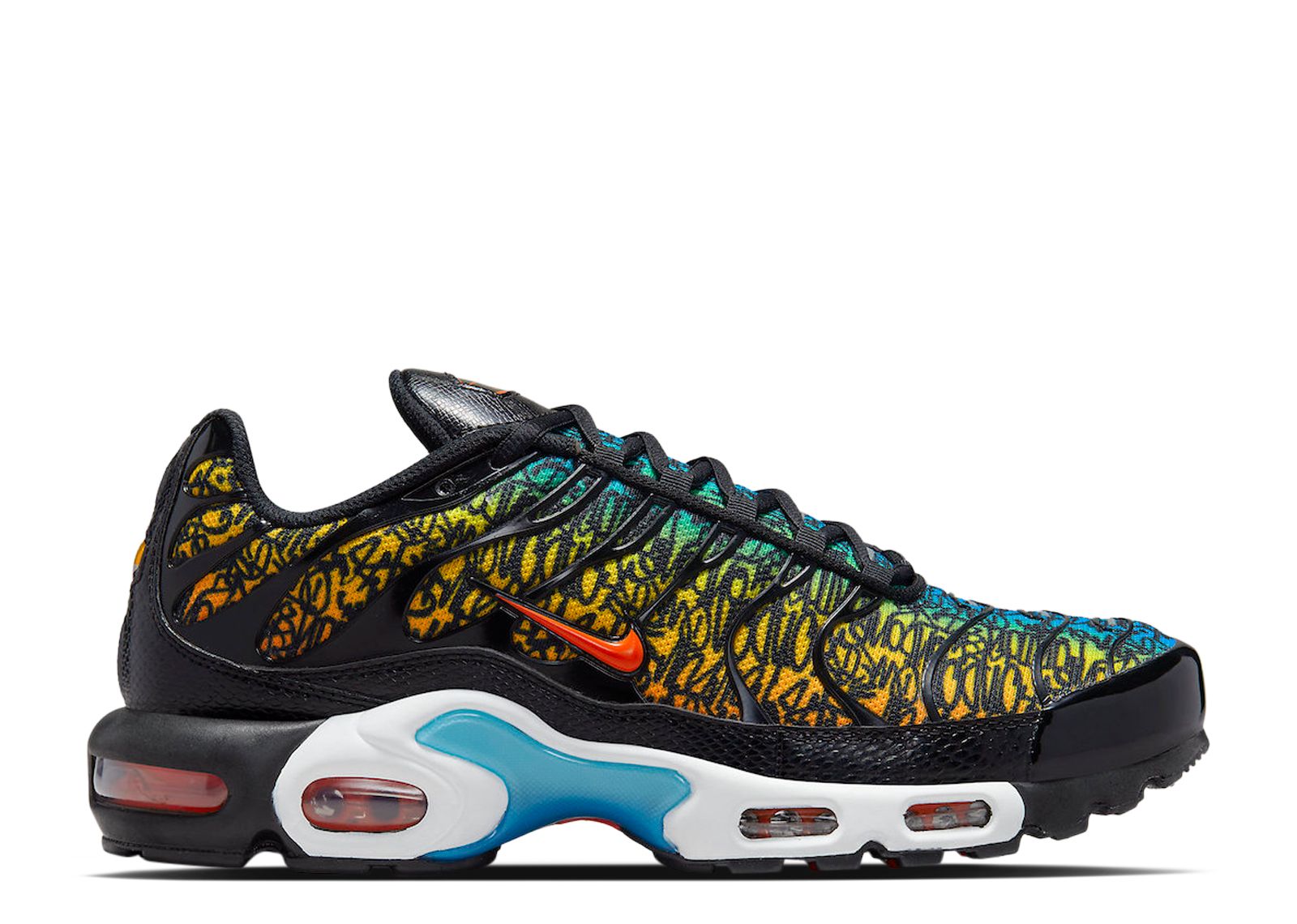 

Кроссовки Nike Air Max Plus 'Graffiti', черный