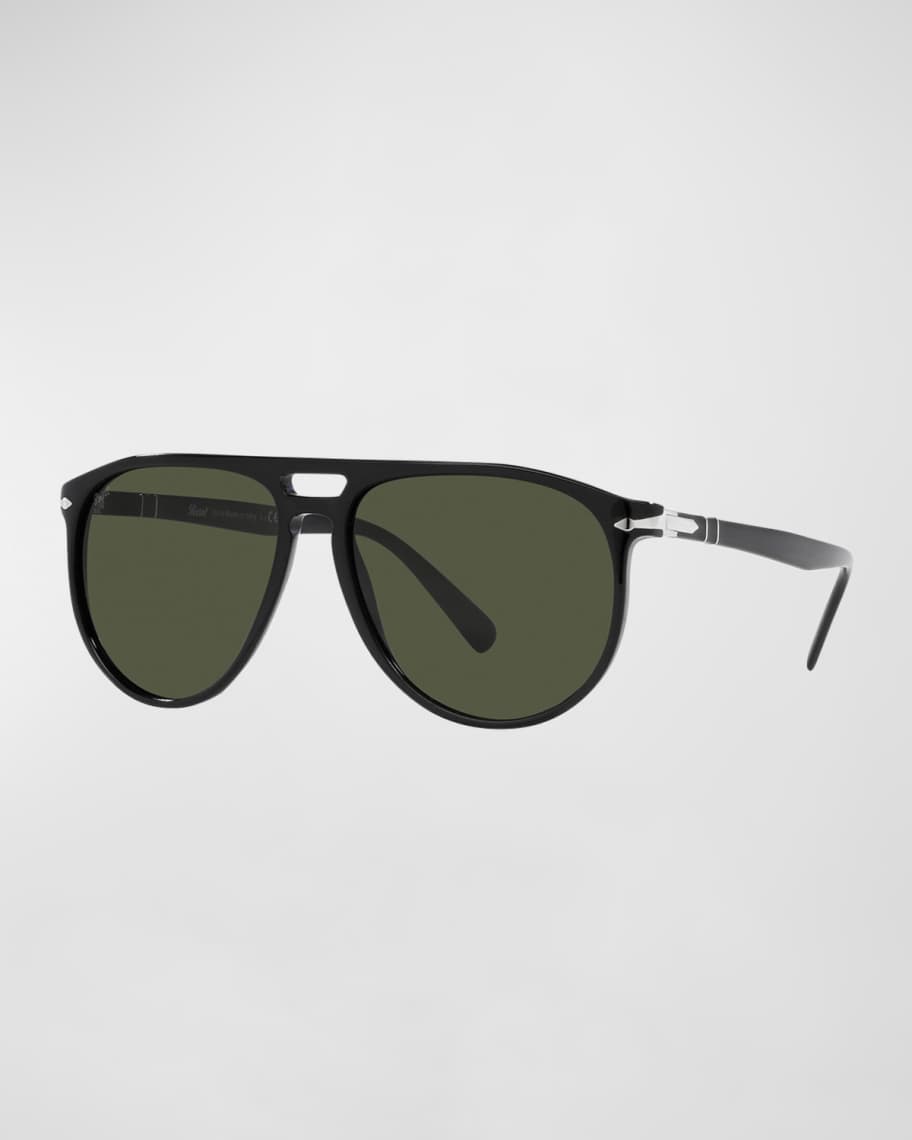 

Мужские солнцезащитные очки-авиаторы из ацетата Persol
