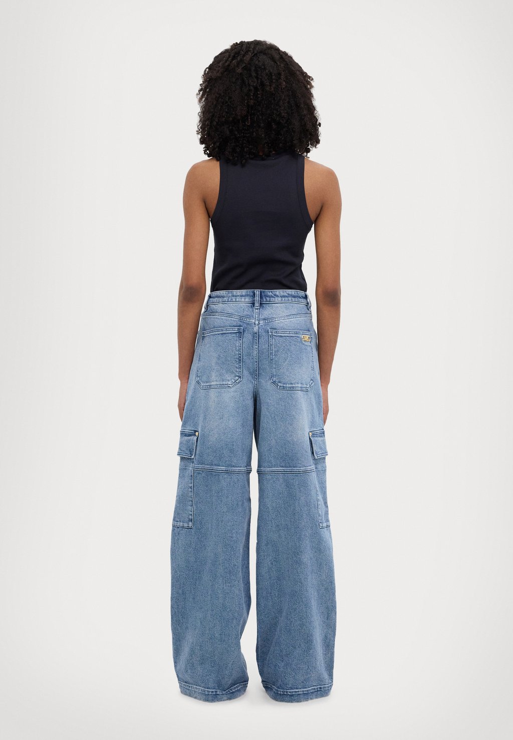 

Брюки-карго MID RISE MICHAEL Michael Kors, белый