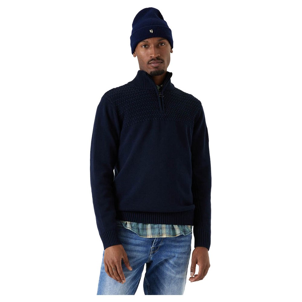 

Свитер Garcia I31245 Half Zip, синий