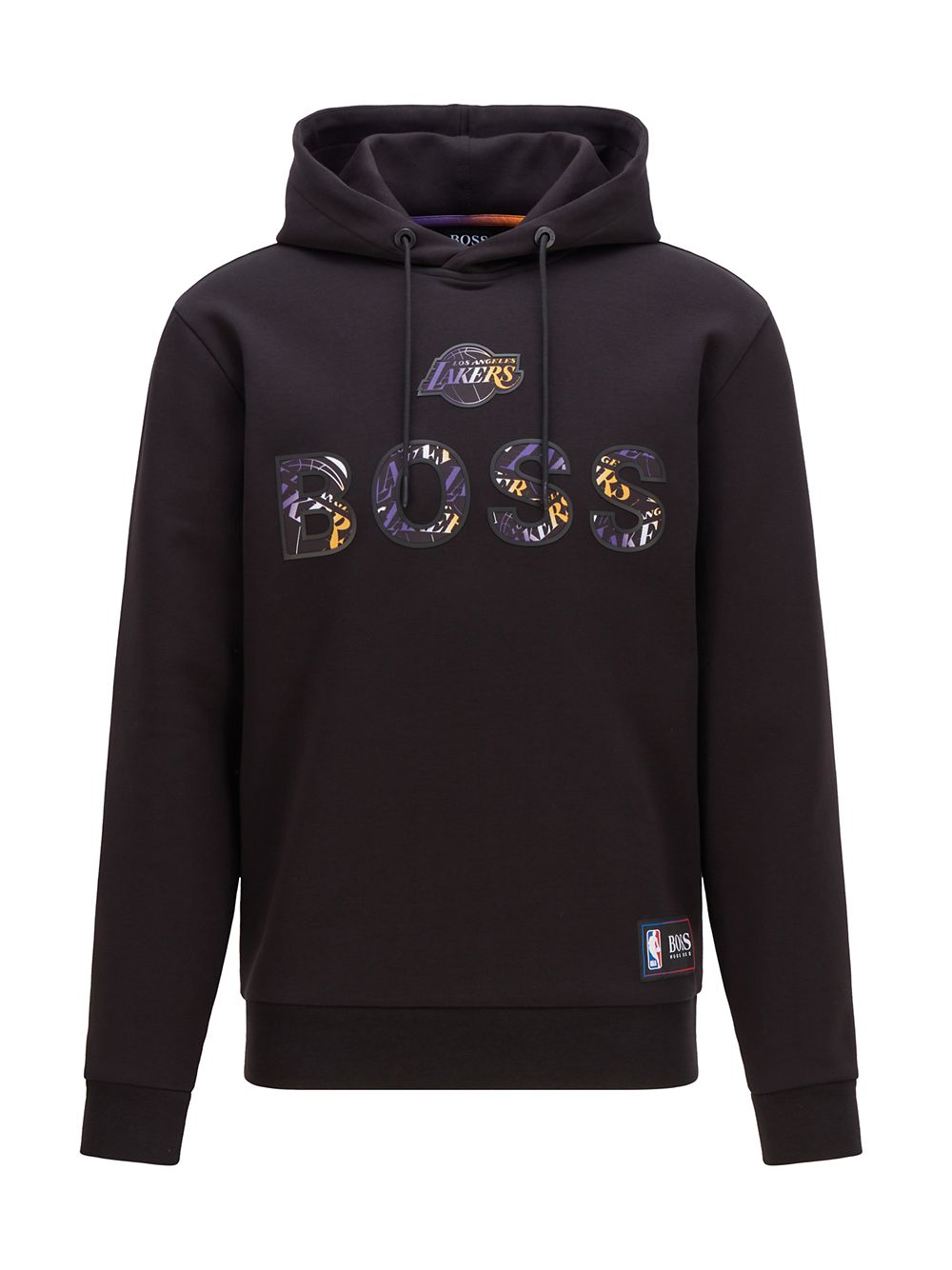 

Толстовка с капюшоном Lakers Basketball Team Bounce BOSS x NBA, черный