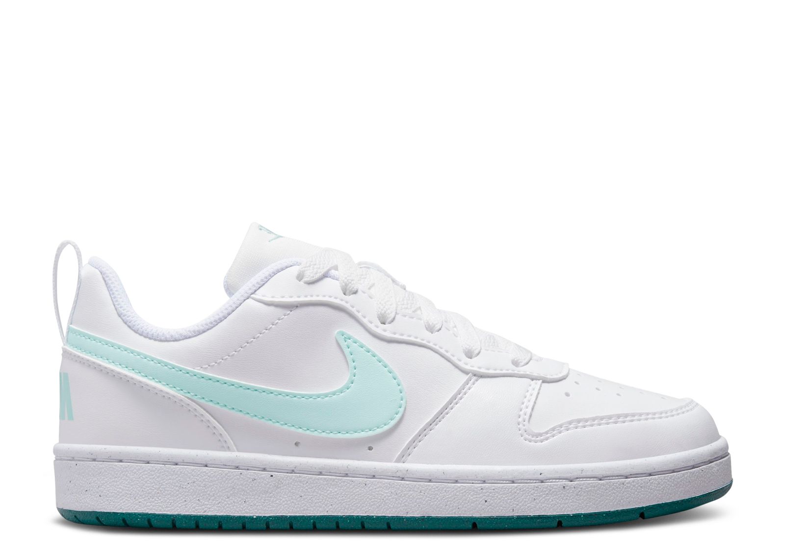 

Кроссовки Nike Court Borough Low Recraft Gs 'White Jade Ice Teal', белый