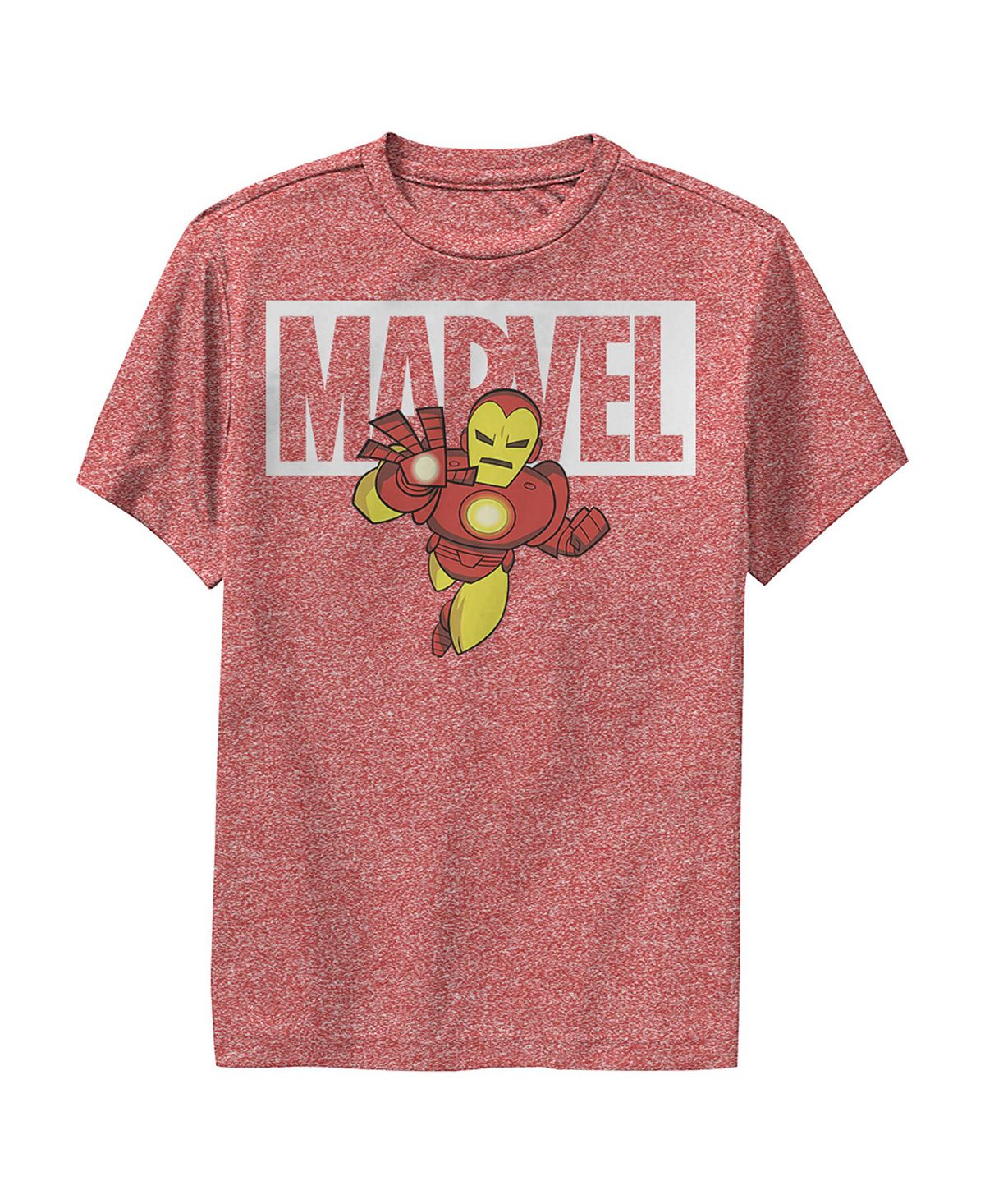 

Детская футболка с логотипом Iron Man Brick для мальчиков Marvel