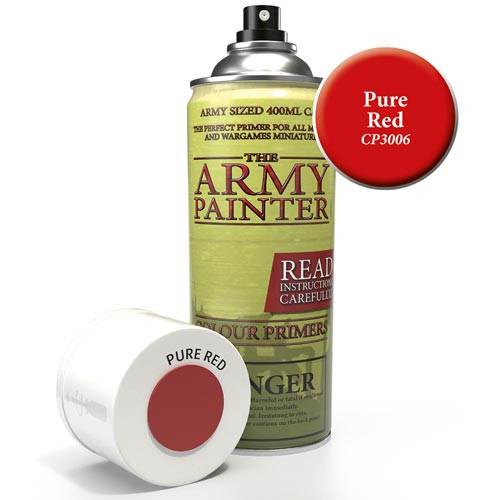 

Аксессуары Army Painter Army Painter Color Primer: Pure Red (400ml)